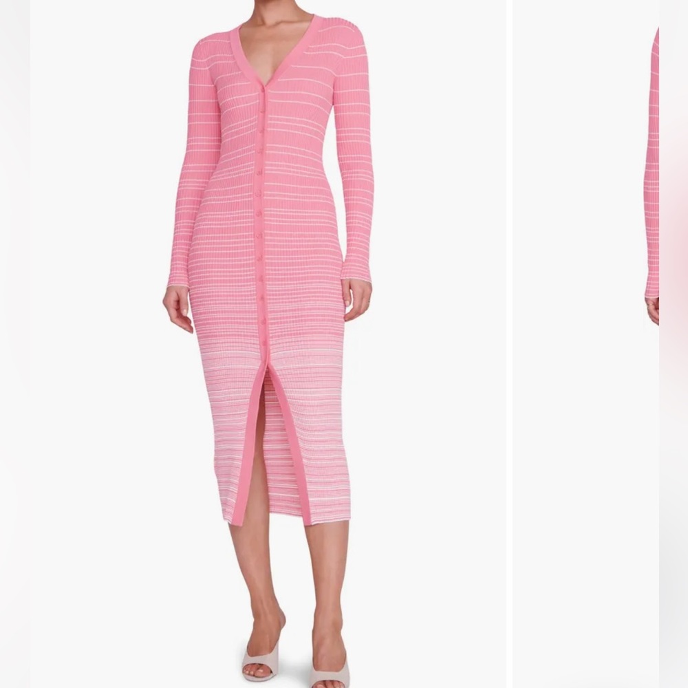 Staud Pink Dress
